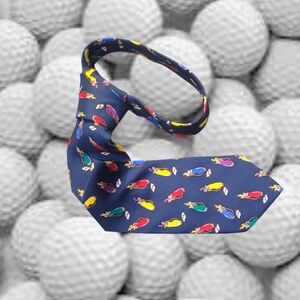 Alynn Neckwear Men's "Bags And Shoes" Silk Novelty Tie